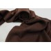 K230 Gorgeous Choco bown Color 100% Pashmina Knitted Scarf 12" x 60" Made in Nepal